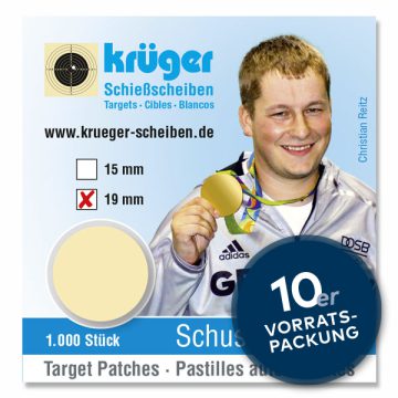 KRÜGER – Schusspflaster 10er Packung