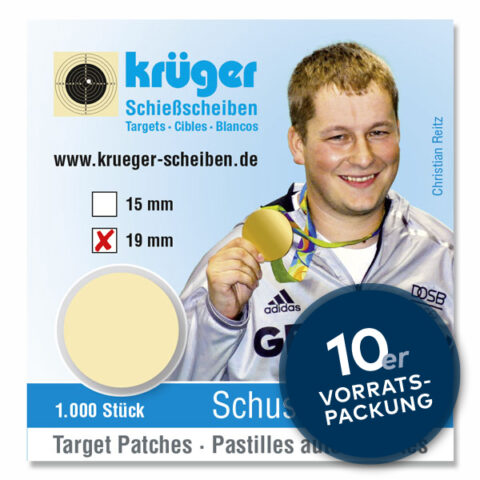 KRÜGER – Schusspflaster 10er Packung