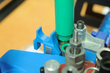 Alternative view of ARMANOV Case Feed Stop for Dillon XL650 / XL750