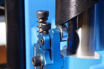 Alternative view of ARMANOV Index Bearing Cam Block with Primer Depth Stop for Dillon XL750