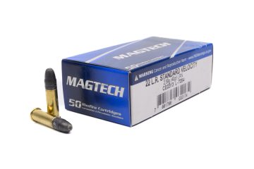MAGTECH .22 LR Standard Velocity Lead Round Nose 2,6g/40grs – MT-22B