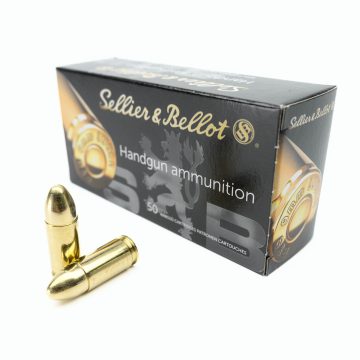 Sellier & Bellot 9 mm Luger Vollmantel 8,0g/124grs. – S-B-V310492