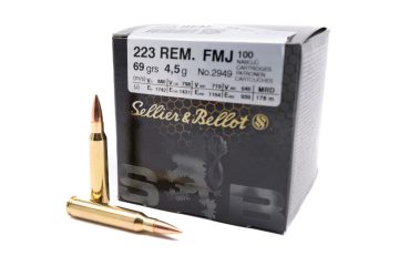 SELLIET & BELLOT .223 Rem. Vollmantel 4,5g/69grs. – SB-V342962