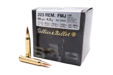 SELLIET & BELLOT .223 Rem. Vollmantel 4,5g/69grs. – SB-V342962