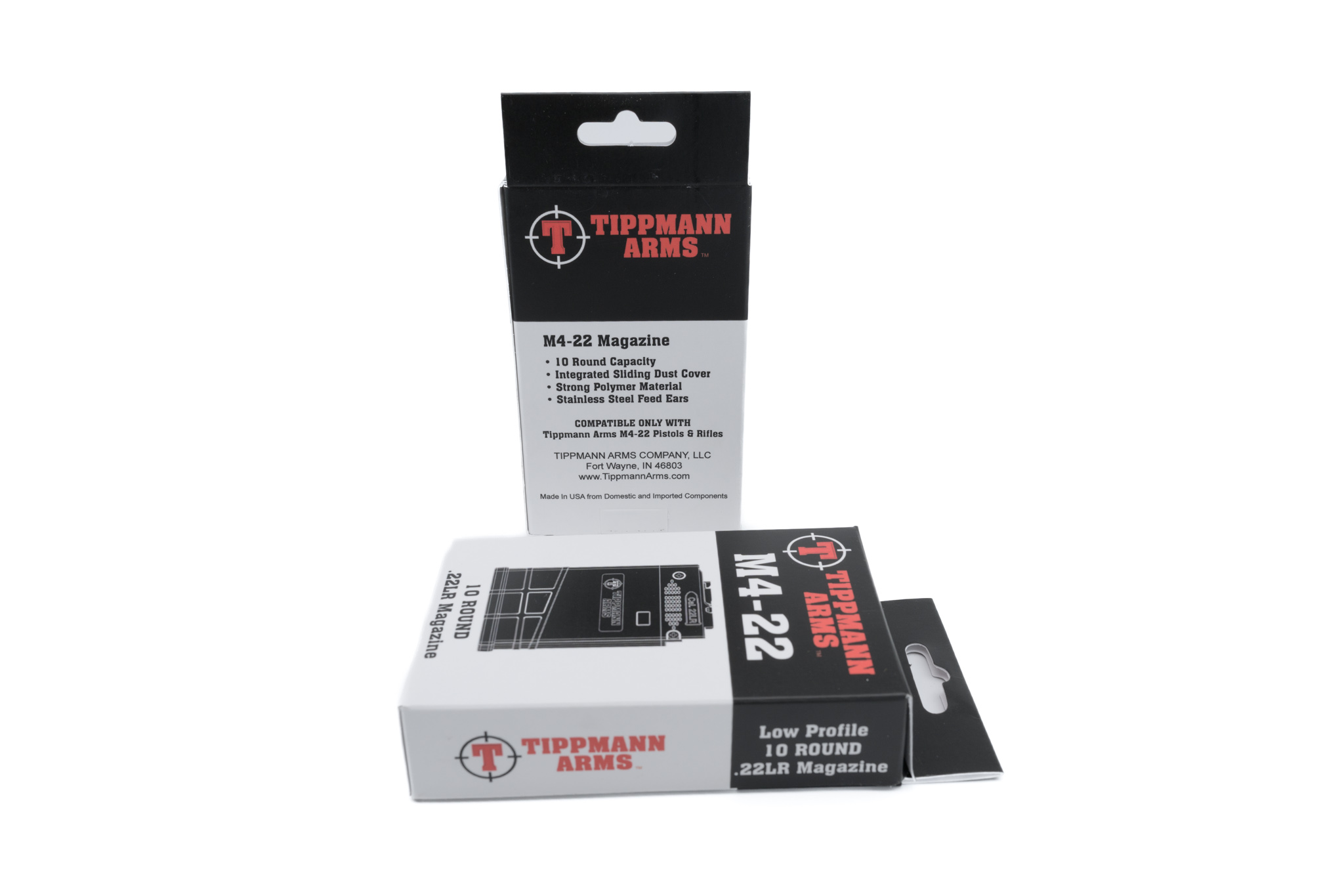 TIPPMANN M4-22 Magazin 10Rd Kurz Schwarz 3 TIPPMANN M4-22 Magazin 10Rd Kurz Schwarz – TIP-A201065