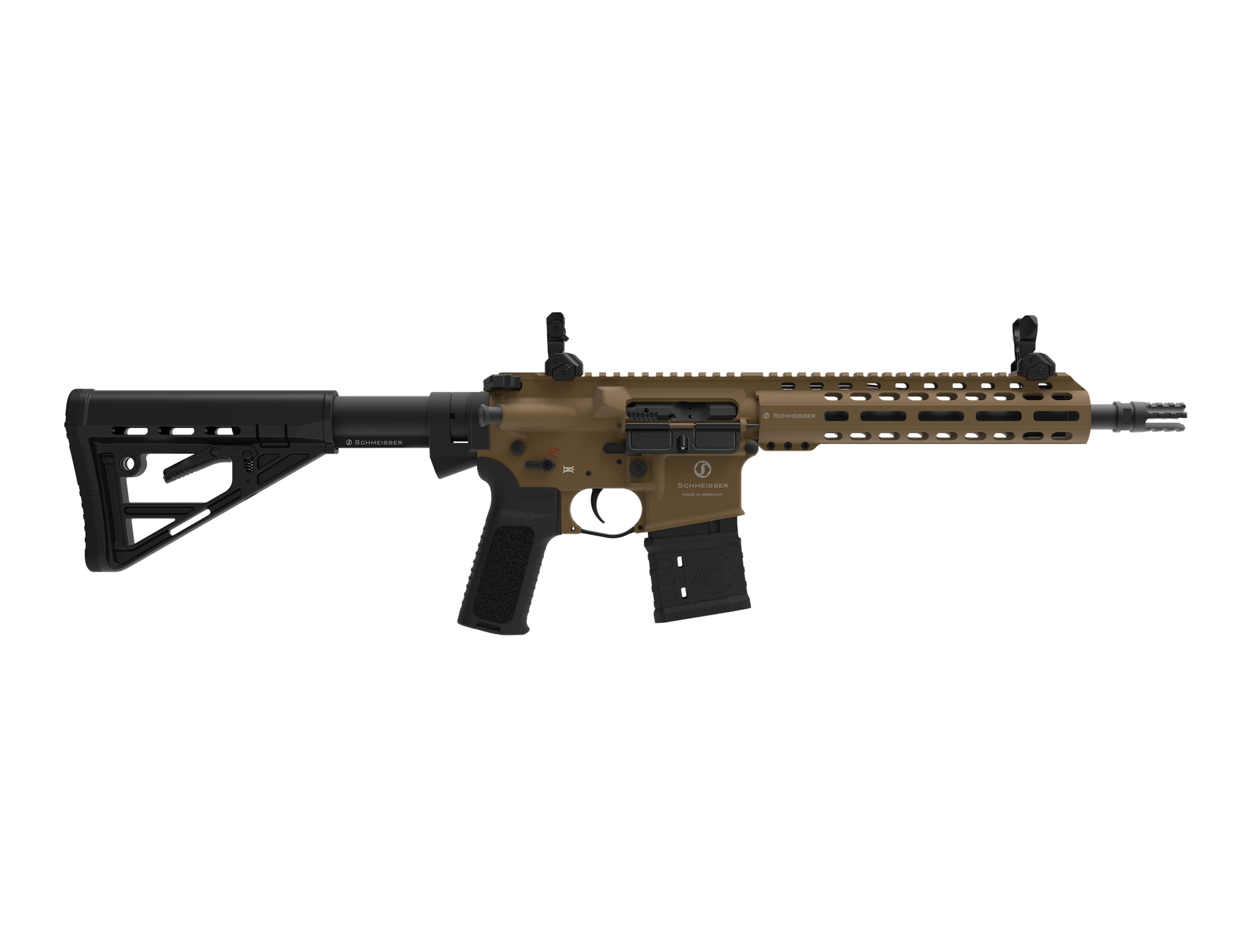 SCHMEISSER AR15 S4F – CERAKOTE FDE / .223 Rem. / 10,5" | 267mm 3 SCHMEISSER AR15 S4F – CERAKOTE FDE / .223 Rem. / 10,5″ | 267mm – 03-0100MFDE