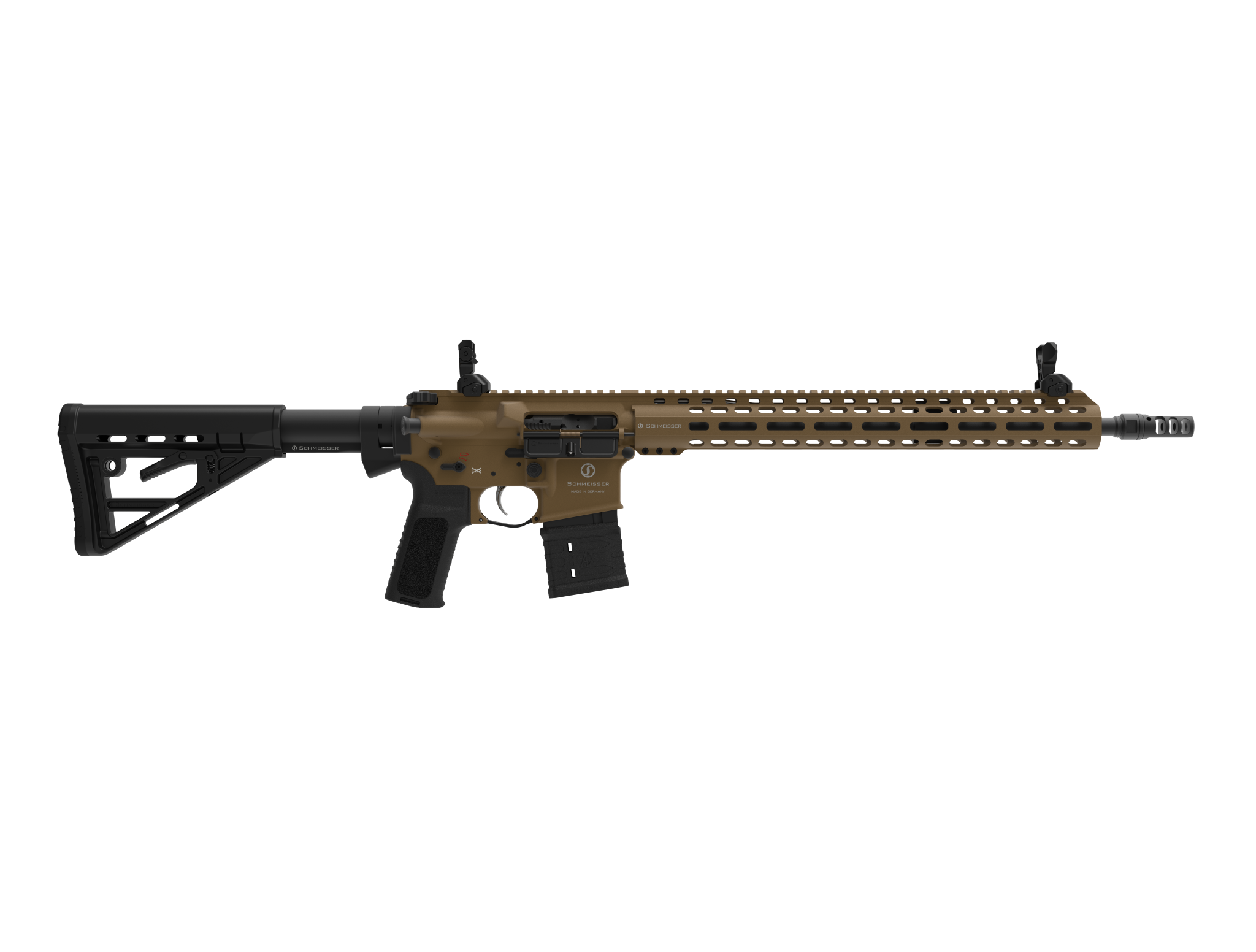 SCHMEISSER AR15 Dynamic L – CERAKOTE FDE / .223 Rem. / 16,75" | 425mm 3 SCHMEISSER AR15 Dynamic – CERAKOTE FDE / .223 Rem. / 16,75″ | 425mm – 03-0174Mfde