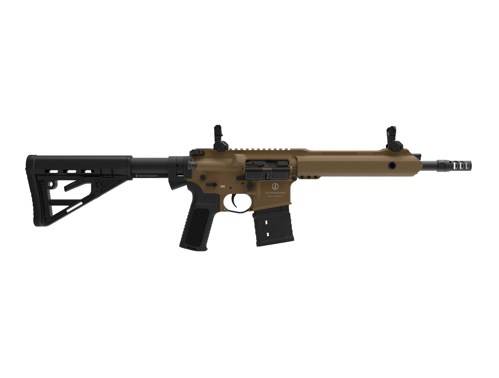 SCHMEISSER AR15-S4F SPORT – CERAKOTE FDE / .223 Rem. / 10,5" | 267mm 3 SCHMEISSER AR15-S4F SPORT – CERAKOTE FDE / .223 Rem. / 10,5″ | 267mm – 03-0241MFDE