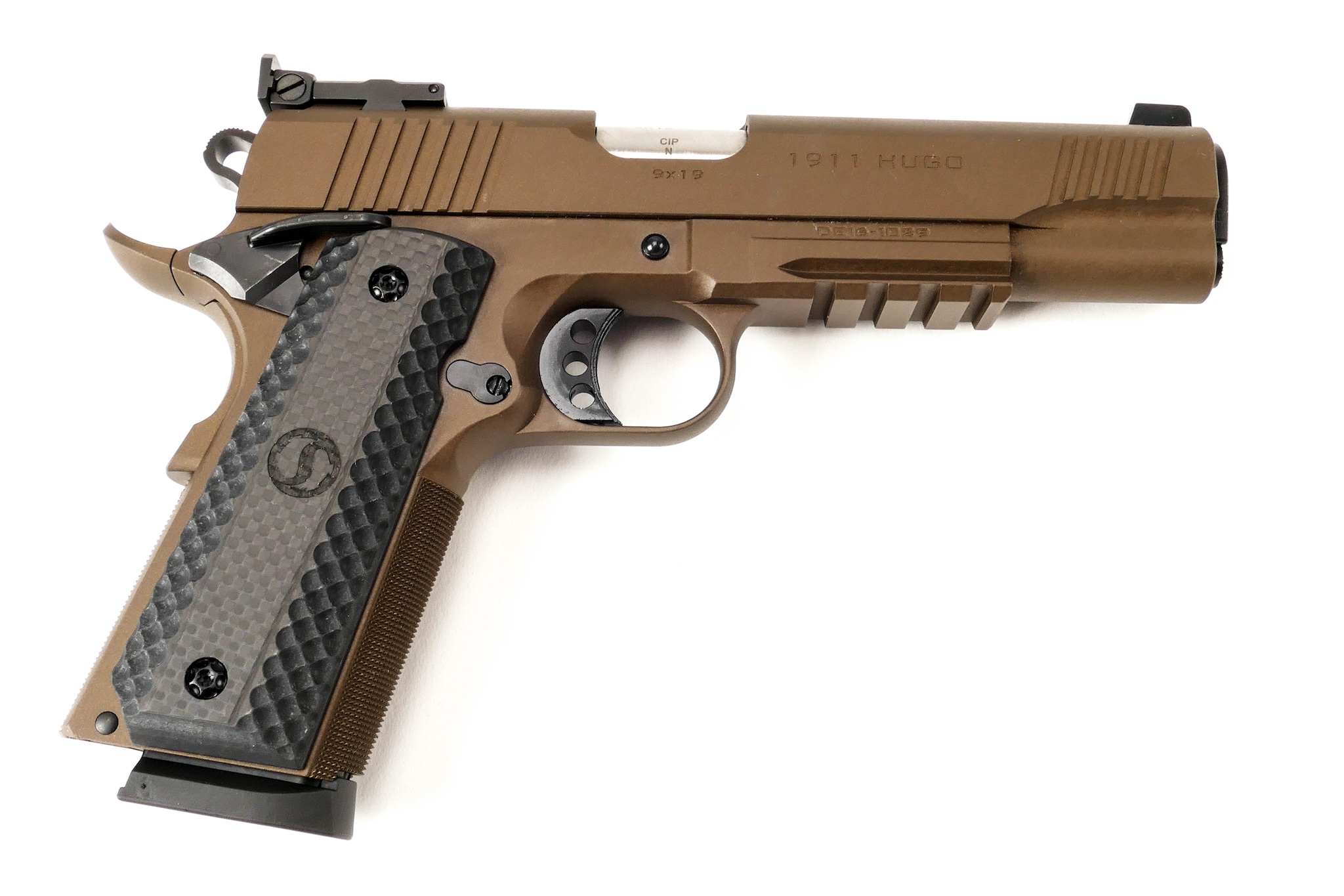 SCHMEISSER HUGO 1911 – CERAKOTE THUNDER BRONZE / 9x19 / 5" | 127mm 3 SCHMEISSER HUGO 1911 – CERAKOTE THUNDER BRONZE / 9×19 / 5″ | 127mm – 10-0112
