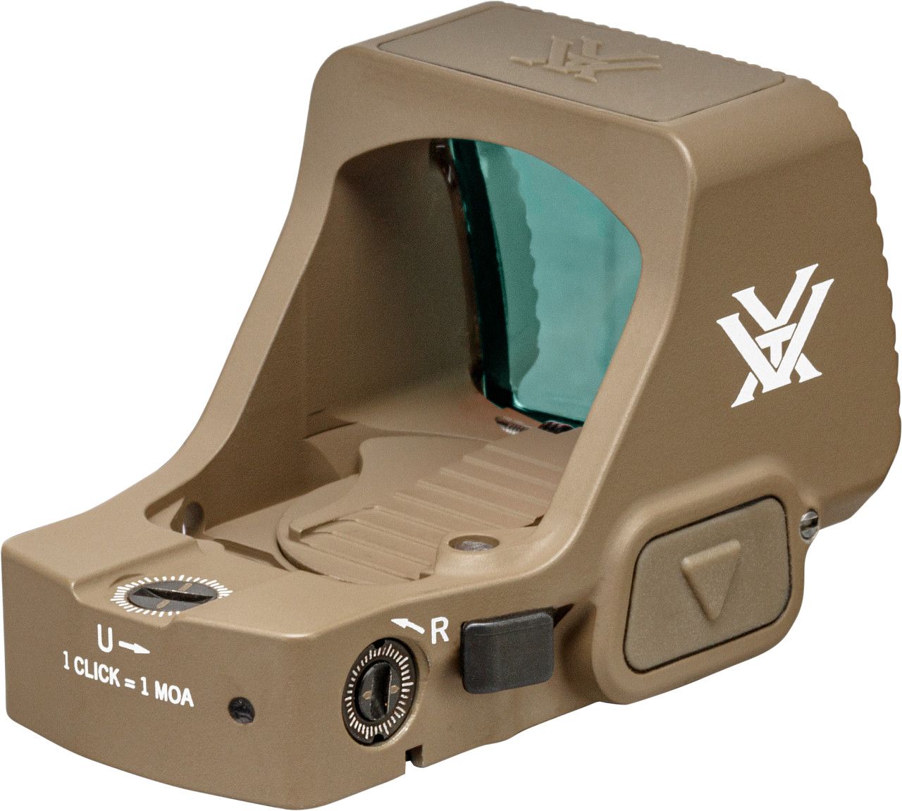 Vortex Defender XL Red Dot 5 MOA 17 Vortex Defender XL Red Dot 5 MOA Tan – VTX-DFXL-MRD5-T