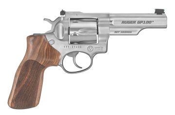 RUGER REVOLVER GP100 MATCH CHAMPION .357 MAG 4,2″/10,67CM HARTHOLZGRIFF/EDELSTAHL – RUG-1755