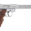 RUGER PISTOLE MARK IV HUNTER .22 LR 6,9″/17,48CM SATINIERTER EDELSTAHL – RUG-40160