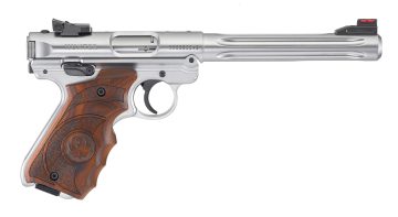 RUGER PISTOLE MARK IV HUNTER .22 LR 6,9″/17,48CM SATINIERTER EDELSTAHL – RUG-40160