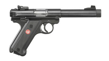 RUGER PISTOLE MARK IV TARGET .22 LR 5,5″/13,97CM BLUED – RUG-40178