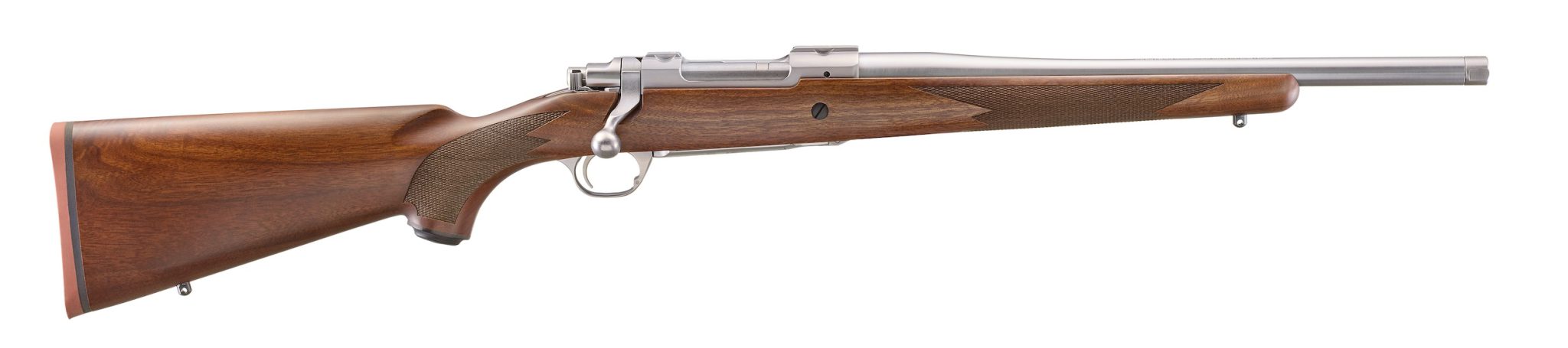 RUGER HAWKEYE® HUNTER 6,5MM CREEDMOOR 16,6"/42,2CM 5/8"-24 STAINLESS AMERICAN WALNUT 3 RUGER HAWKEYE® HUNTER 6,5MM CREEDMOOR 16,6″/42,2CM 5/8″-24 STAINLESS AMERICAN WALNUT – RUG-67105