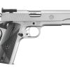 RUGER PISTOLE SR1911 TARGET .45 AUTO 5"/12,7CM LOW-GLARE STAINLESS 1 RUGER PISTOLE SR1911 TARGET .45 AUTO 5″/12,7CM LOW-GLARE STAINLESS – RUG-6736