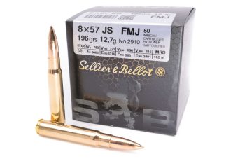 SELLIER & BELLOT 8×57 IS Vollmantel 12,7g/196grs. – SB-V340572